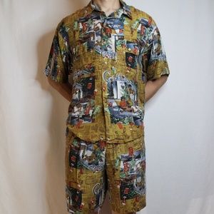 Swell Travel Button up and Pants Set